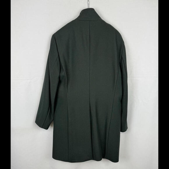 Club Monaco Wool Top Coat Green Size 44 R US - Picture 2 of 6